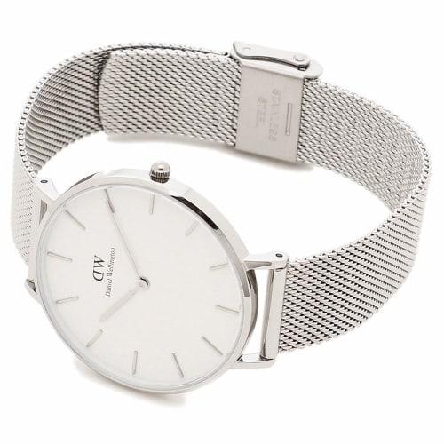Daniel Wellington Petite 36mm Unisex Quartz Watch for Men and Women, Silver (DW00600306)