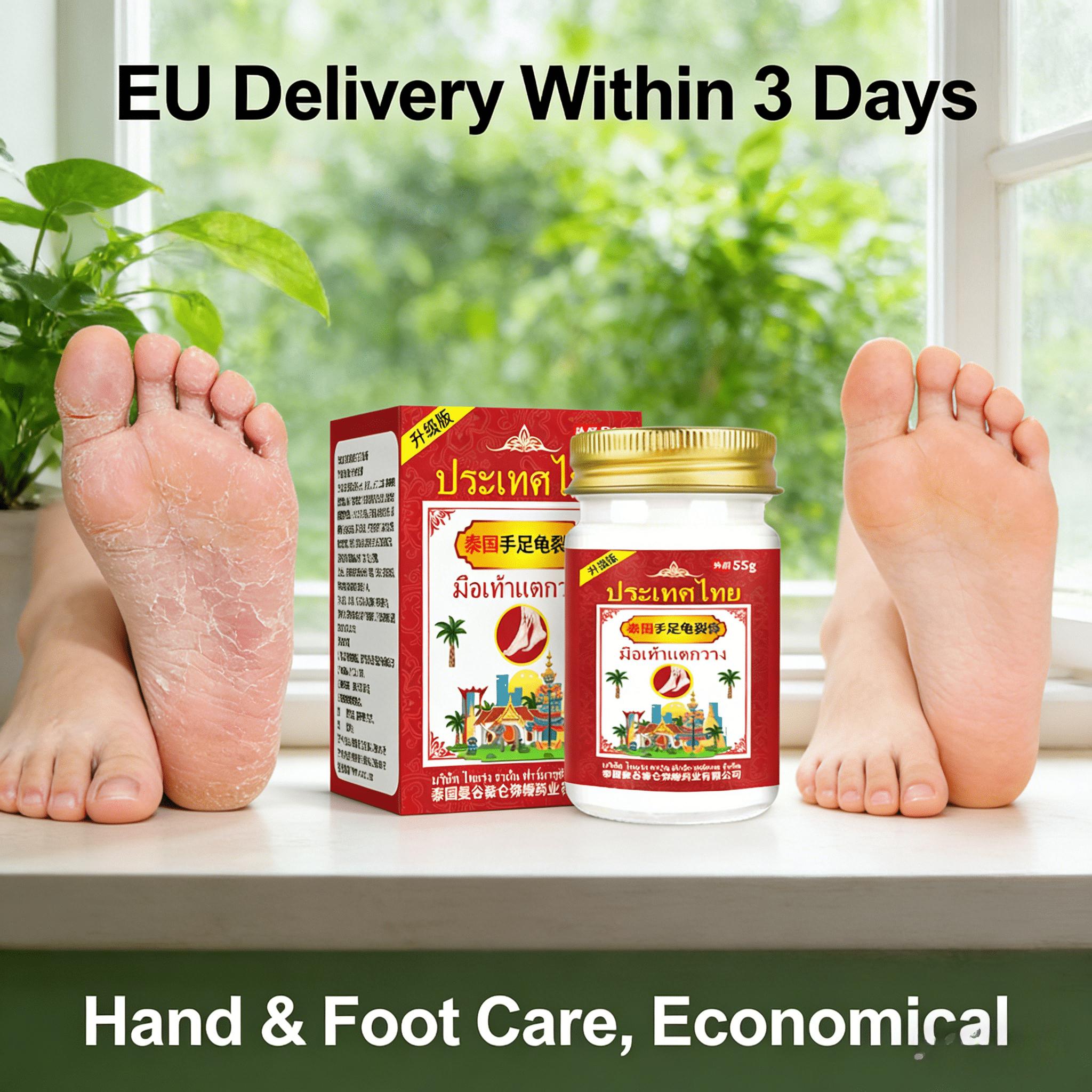 Роскошный крем для рук и ног – Насыщенный проверенными временем растительными компонентами для глубокого восстановления