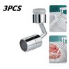 720°Universal Kitchen Faucet Anti-splash Aerator Bathroom Tap Rotatable Faucet Sprayer Saving Water Tap Nozzle Extender Adapter