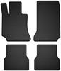 Rubber Car Mats, Set of 4, Universal For: Mercedes C W203 Sedan, Station Wagon (2000-2008)