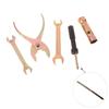1 Set Aluminum Alloy Motorcycle Repair Tool Motorcycle Spark Plug Spanner Wrench Socket Tool Kit Pliers Wrenches Screwdrive