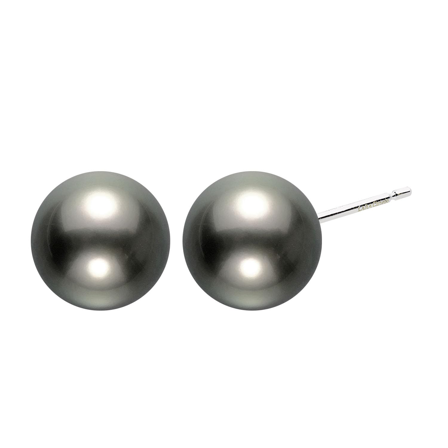 

чорна губна перлина 10 мм UP 2 сертифікат автентичності біле золото K18WG [Лара Крісті] Жіночі сережки, намистини, перли, в комплекті, le107-0005-wg