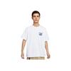 Nike SB Logo Loose Fit Skateboard T-Shirt Men Tops White HJ0821100