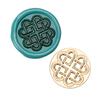 10Pcs Embossed Seal Stamp Head Scrapbooking Stamp Head for Appreciation Card Invitations Envelope Embellishment