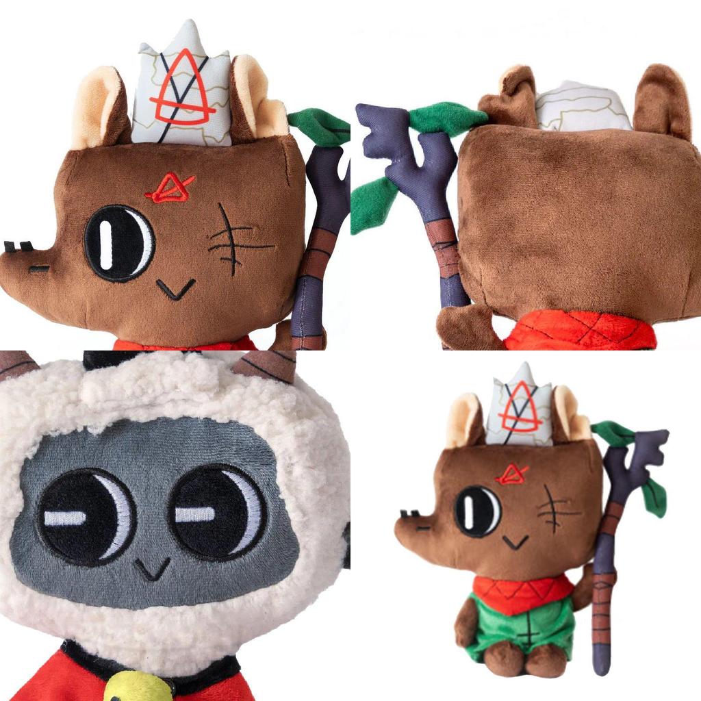 Adorable Cult Of The Lamb Plush Toy Soft Animal Figurine Perfect For Collectors