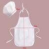 1Set Nette Baby Chef Schürze & Hut Für Kinder Kostüme Baumwolle Gemischt Chef Pos Prop