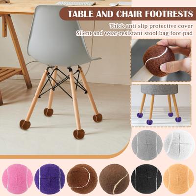 Tennis Style Cross Opening Table And Chair Foot Covers Silent Stool Foot Pads Anti-movement Anti-slip Dining Chair Chair Foot Covers