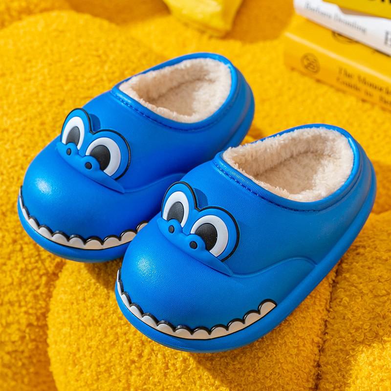 Children's Non-slip Winter Slippers - Warm Fur Princess Style for Girls