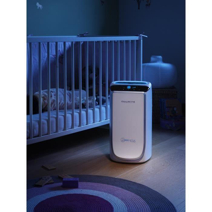 ROWENTA Intense Pure Air Bedroom Air Purifier - NanoCaptur Technology - 4 Filtration Levels