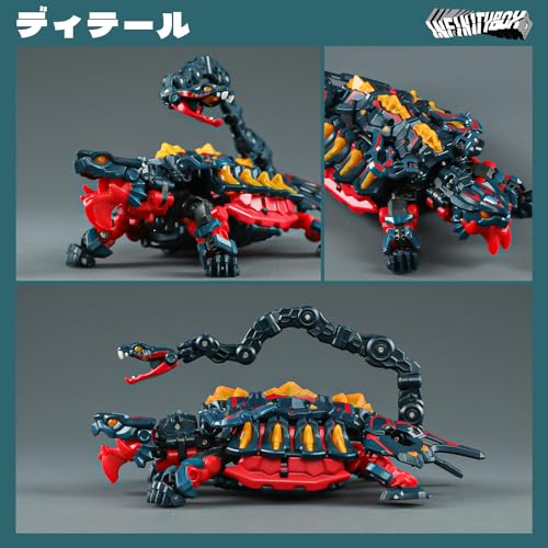 52TOYS BEASTBOX INFINITY Series IB-08 "Genbu" Transforming Toy Figure, Transforms from a Cube into the Divine Beast Genbu, Pre-painted, Highly Articul
