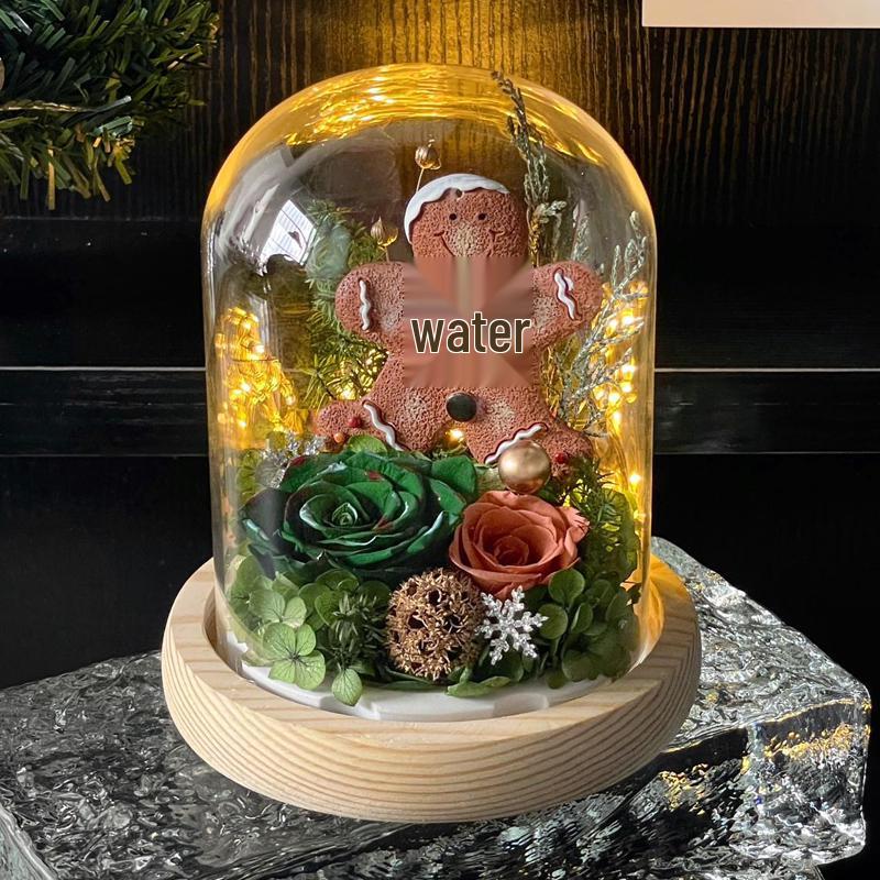 Qixi Valentine s Gift: Eternal Rose Tower Night Light Ornament for Girlfriend or Best Friend Birthday
