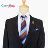 Men Two-piece Tie Set Stripe Necktie  Business Fashion Handkerchief Paisley