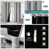 Cosmic Planet Curtains Cartoon Pattern Printed Window Polyester Thermal Insulated Home Interior Curtain Blackout