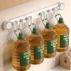 Suction Cup, Kitchen Hook, Non-punching Adhesive Hook, Strong, Not Falling Off, Row Hook, Sliding Spoon, Spatula Storage Wall, Wall Rack