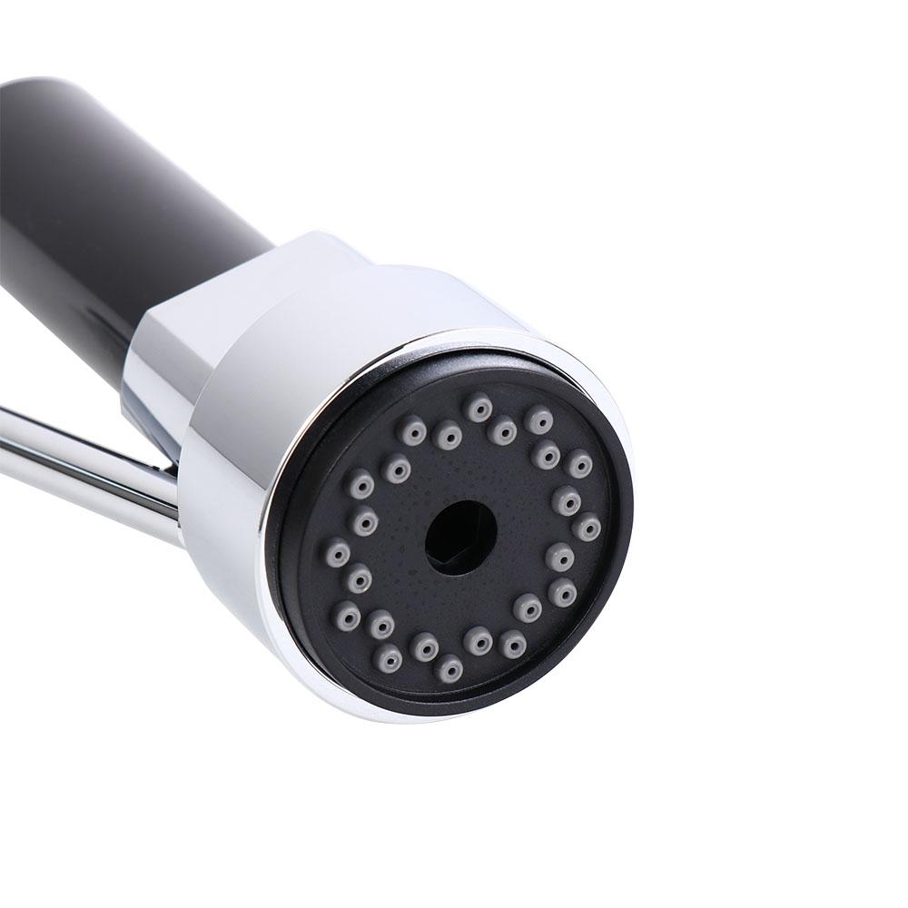 High Pressure Kitchen Faucet Plastic Pull Out Spray Head Spring Faucet Kitchen Spout Head