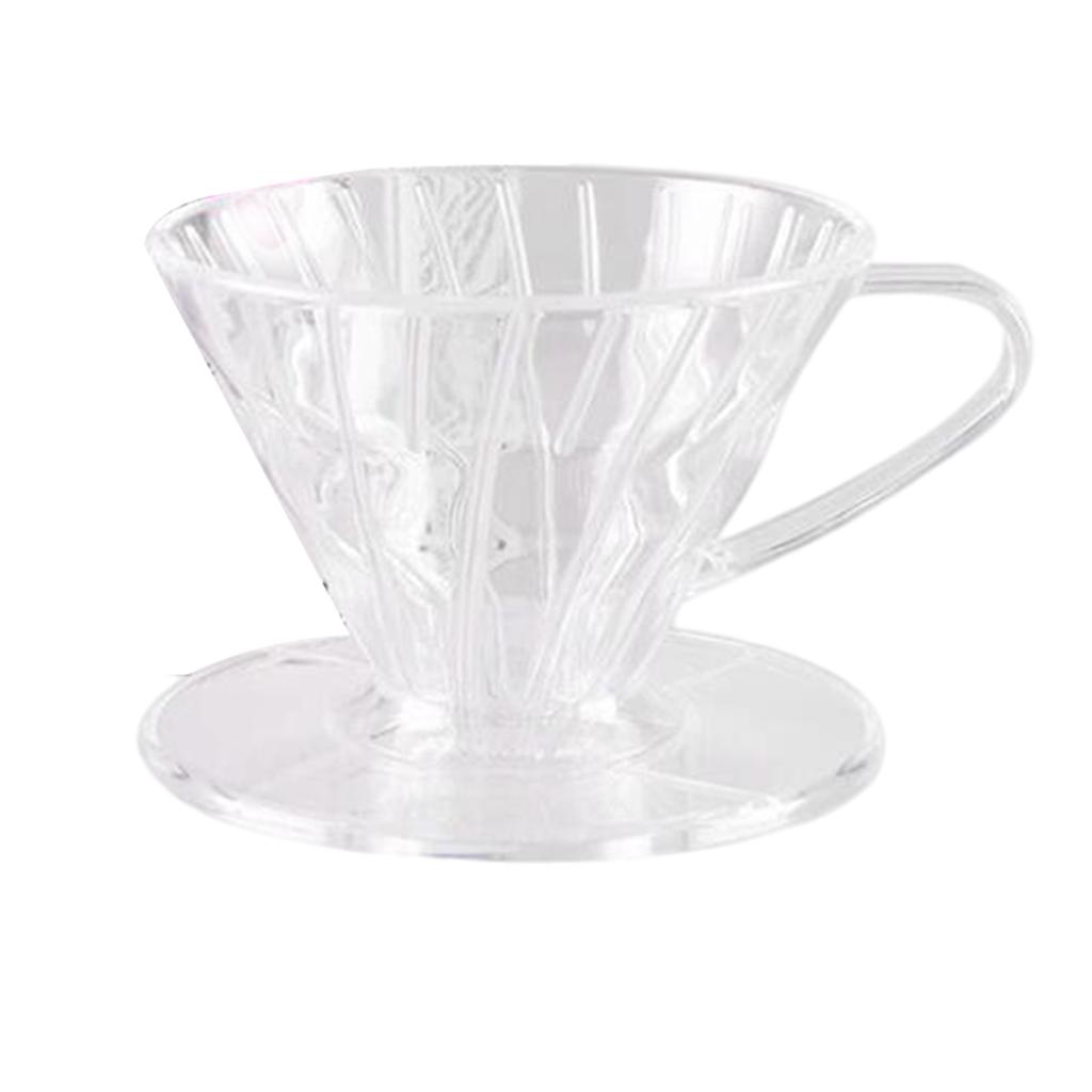 Resin Coffee Dripper Mug Reusable DIY Making Portable for Filter Tool Cup Accessories , A