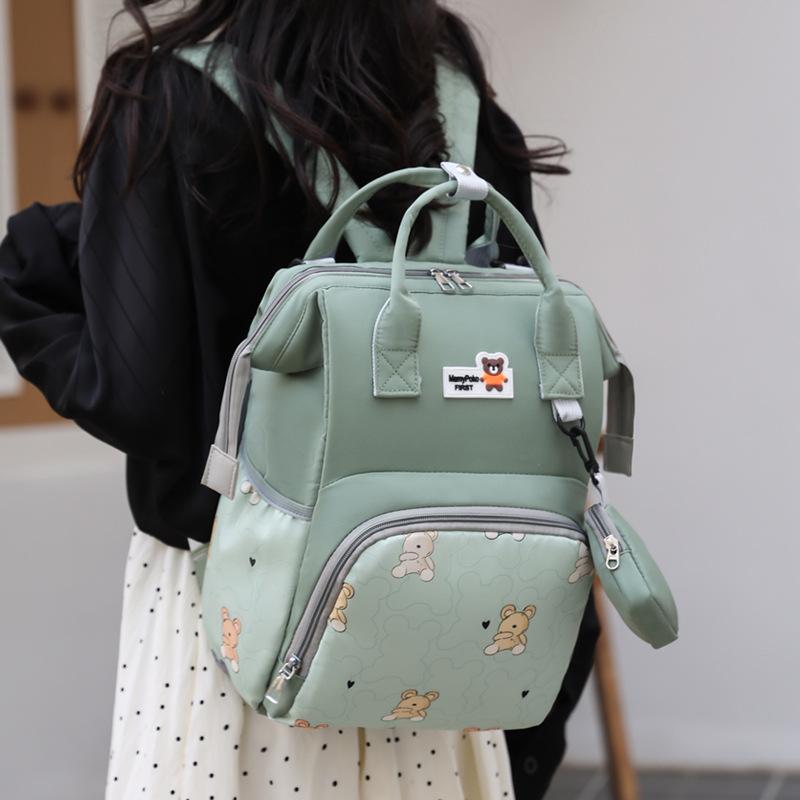 Large-capacity mommy bag, multi-functional baby bag, baby products storage, backpack, thermal insulation mother and baby bag