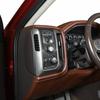 Headlight Switch Panel Trim For Chevy Silverado/GMC SIERRA 2014-18 Carbon Fiber