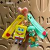 Creative SpongeBob & Patrick Star Cute Keychain Bag Pendant Doll Gift