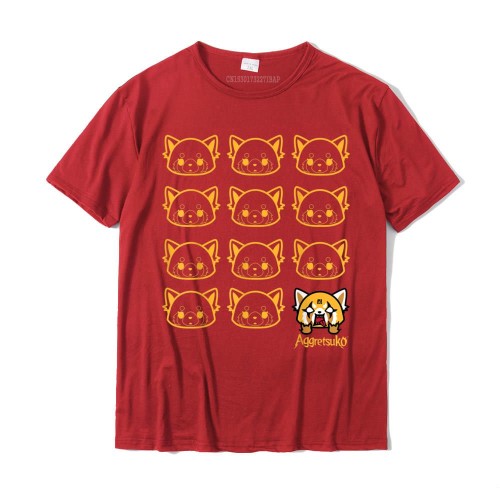 Aggretsuko Real TShirt Cotton Tops Shirt Comfortable Brand Geek T Shirt Christmas Streetwear Tshirt Unisex S