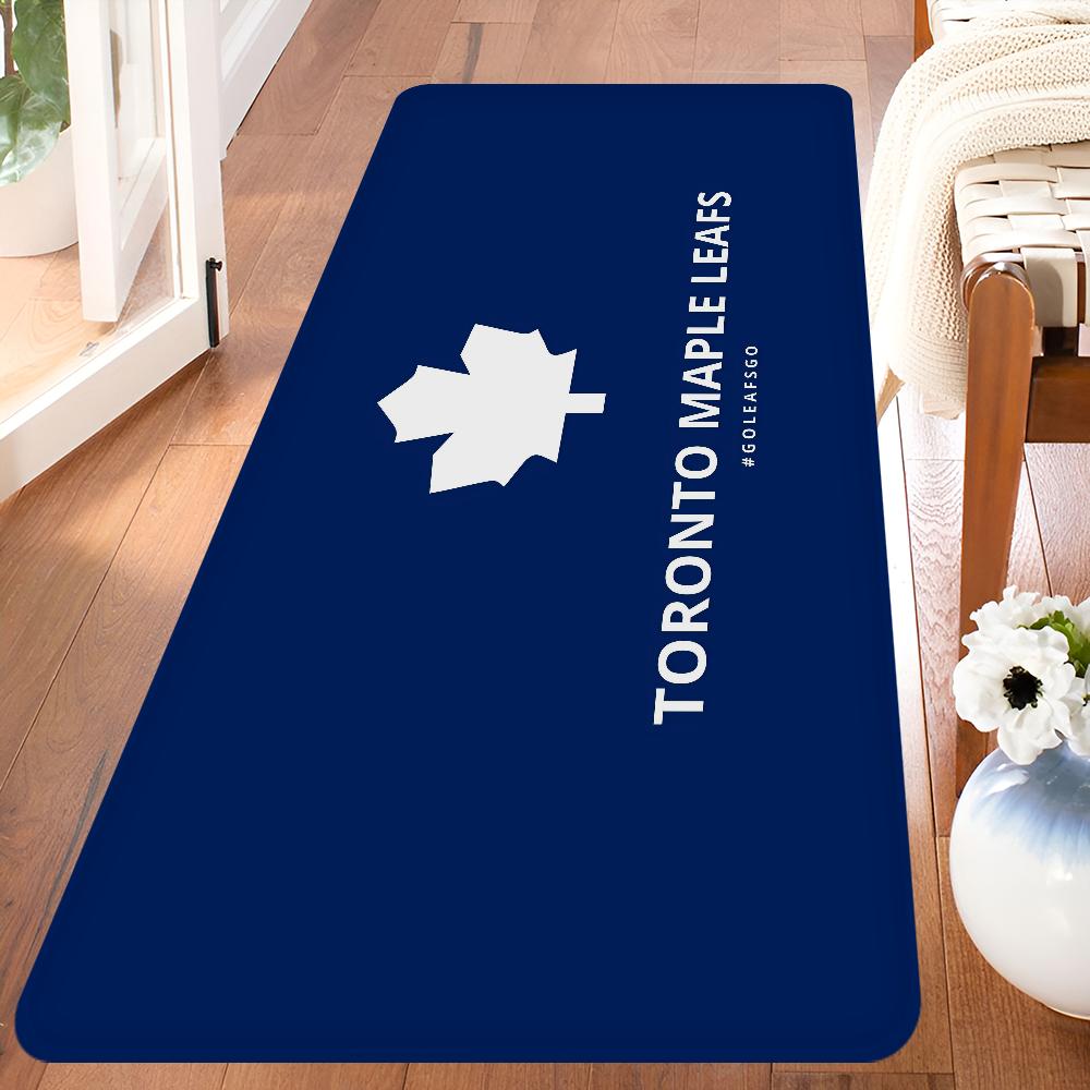 T-Toronto Maple Leafs Zimmerteppiche Retro Multiple Choice Wohnzimmer Küche Teppich Rutschfester Willkommens-Teppich