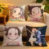 Cushion Cover  Linen  SkinFriendly Soft Decorative Case For Sofa Home Decor Anime MMedalist Pillow Cover