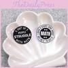 Creative Academic Math Series Cartoon Brooches Unique Metal Pins For Students Gifts