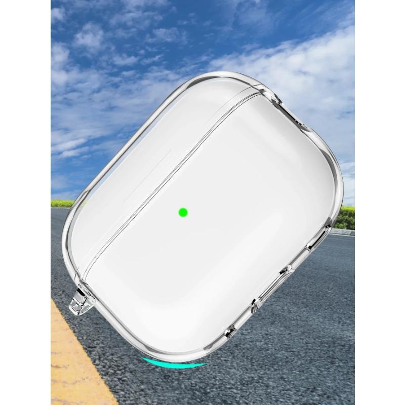 Átlátszó fülhallgató tok Airpods Pro 2 Generation 2022 tokok Hard PC átlátszó fejhallgató fedél Airpods 3 2 1 töltőtáskákhoz