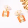 Fashion High Sense Simple Niche Design Alloy Geometric Earrings Personalized Daily Commuter Women's Earrings