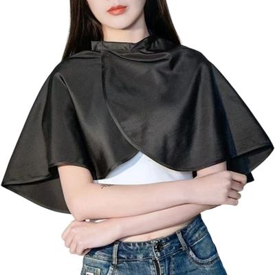 Reusable Salon Cape For Hair Coloring Waterproof Stylist Wrap Memory Fabric Stains Protection Hair Color Protection Cape