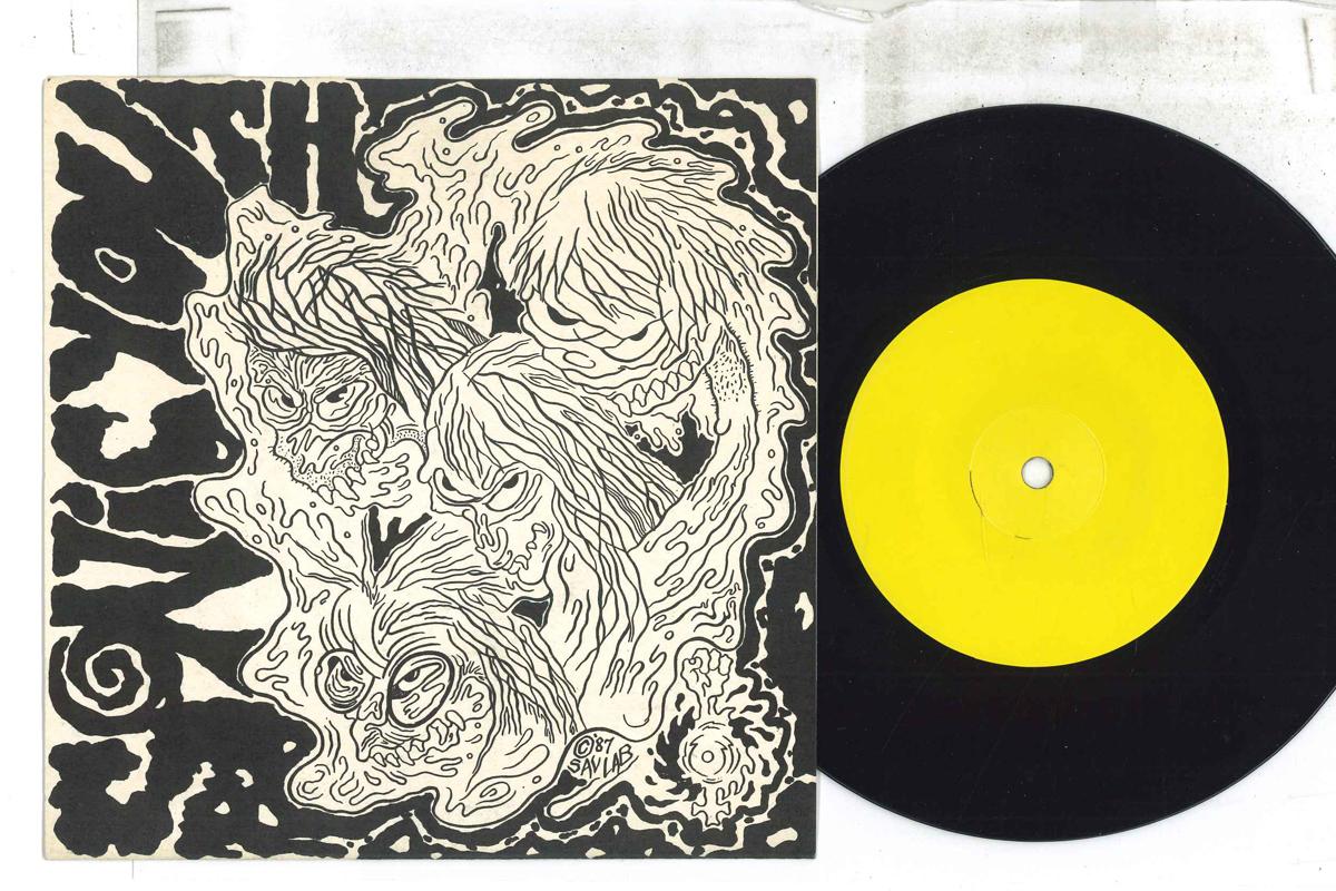 

7inch Record SONIC YOUTH - Town & Country 4 June 87 NONE RAW 1987 UK Rock Used