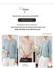 Mom's Spring Knit Stripe Two-Piece Set: New 2026 Style, Middle-Aged Women's Summer Short Sleeve, One Top Three Ways
