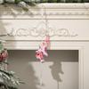 1PC Christmas Decoration Santa Claus Climbing Rope Pendant Resin Elderly Doll Pendant Climbing Rope Elderly Pendant