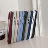 Applicable Apple iPhone 17ProMax Solid Color Case for iPhone 16, 15, 14 - Metal, Transparent, Recessed, Anti-Fall, Women's.