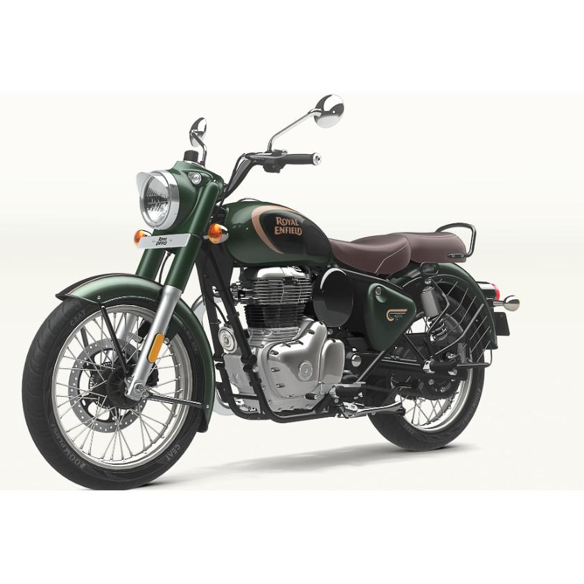 Black "Cap Cut Headlight Grill" Fit For Royal Enfield New Classic 350