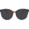 High Quality Brand New  Oversized Round Sunglasses for Women and Men  Amber