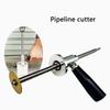 Inside Pipe Cutter for PVC Pipe Cutter Stainless Steel Plumbing Inside Cutter Tool Grit Cutting Wheel and Handle