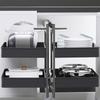 Sliding Kitchen Cabinet Storage Metal Cabinets Organizers Large Removable Spice Drawer Household Narrow Auxiliary Furniture