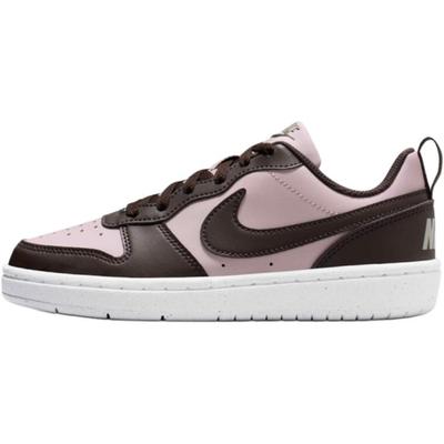 Court Borough Low Top Kids' Skateboarding Shoes Black Pink Teenagers Sneakers DV5456-601