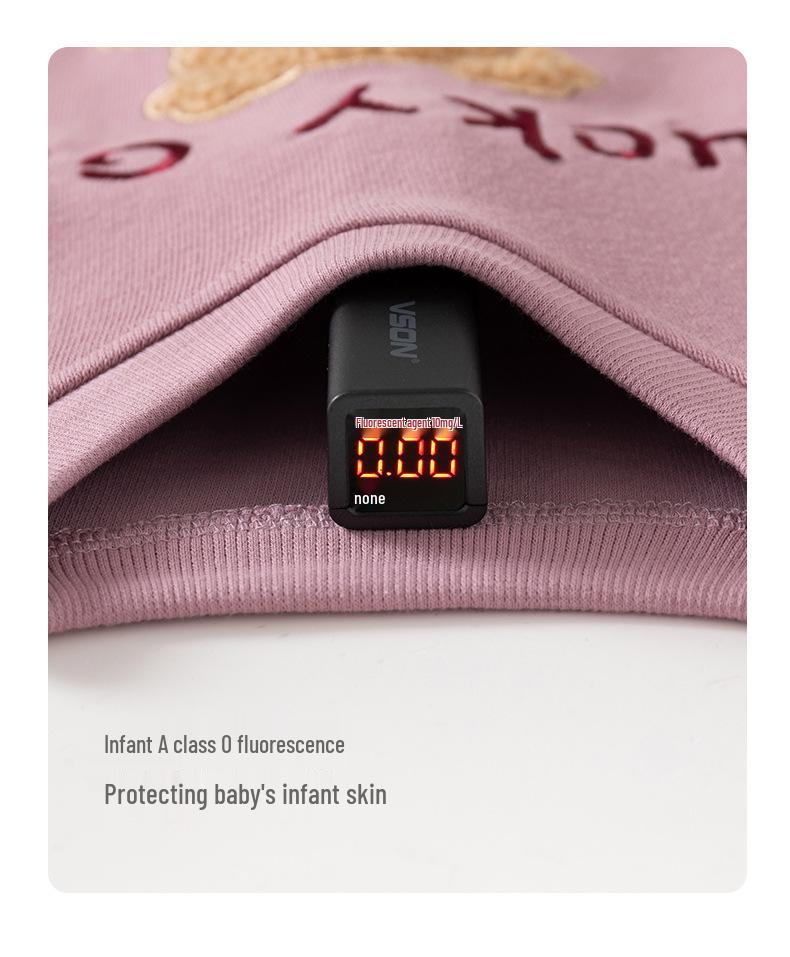 Girls' Cartoon Sports Sweatshirt Set - Spring/Autumn Toddler Two-Piece