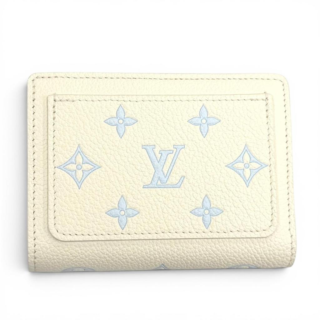 Pristine LOUIS VUITTON Bifold Wallet Portefeuille Claire Monogram Ann Platt Used