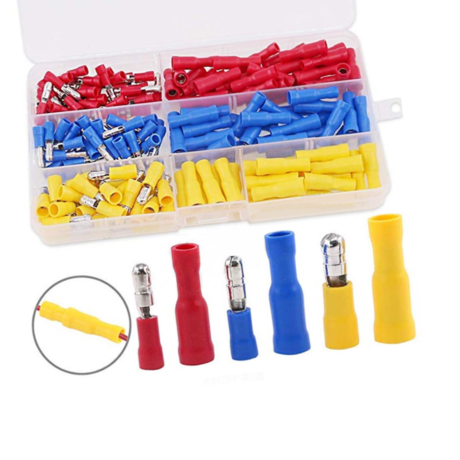 Sturdy Auto Electrical Connectors Mechanic Supplies for Car Maintenance Projects and Electronic Device Repairs