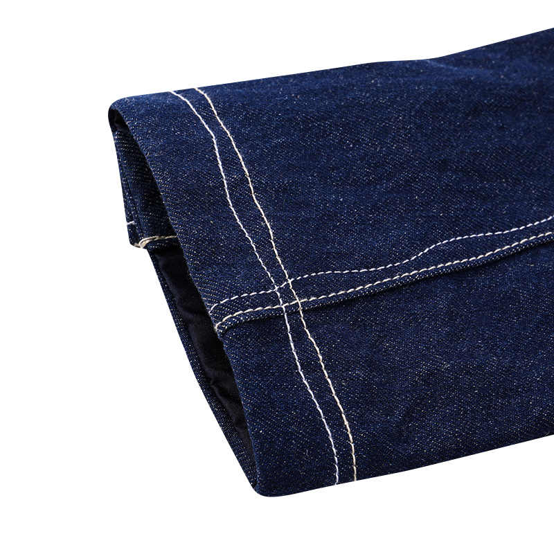 Levis SS22 Color Block Loose Denim Jacket Men Jacket Blue A1100-0000