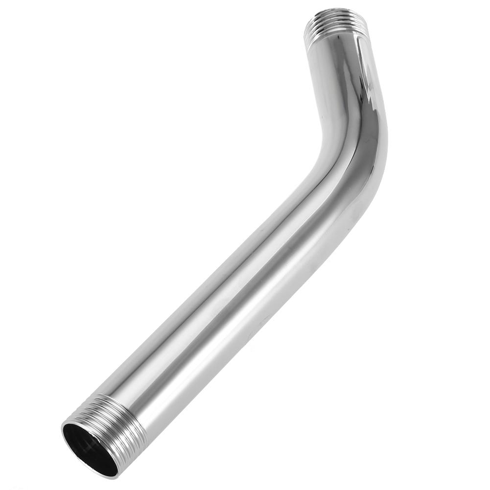 6   Stainless Steel Round Top Shower Arm Pipe Wall Mount for Bathroom Ceiling Shower Head