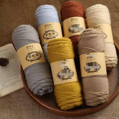 DIY Kazaklar ve İnce Dokunmuş Atkılar İçin 100g El Örgüsü Orta Kalınlıkta Kaşmir İplik