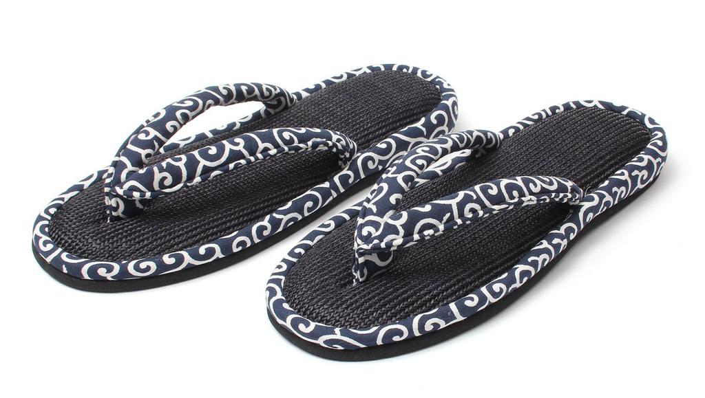 Made in Japan Arabesque Zori Thong and Beach Sandals [Lifestyle] Slippers, Slippers, (Size M)