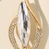 Common Callalily Brooch Pin for Women, Rhinestones Inlaid Brooch Pin for Dress, Coat, Shawl, Gift for Mother, Wedding