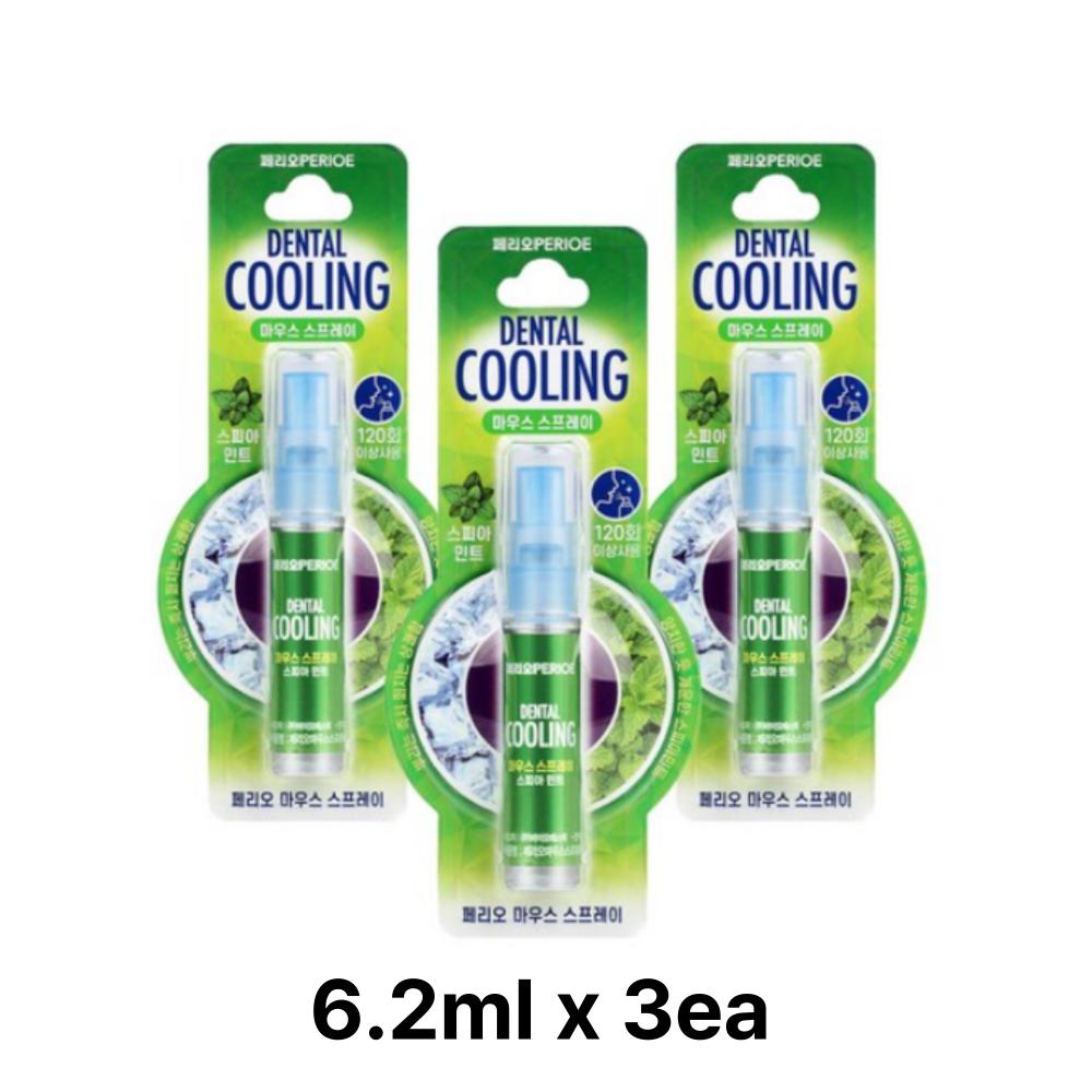 

Perioe Охлаждающий спрей для полости рта Сладкая мята 6,2 мл × 3