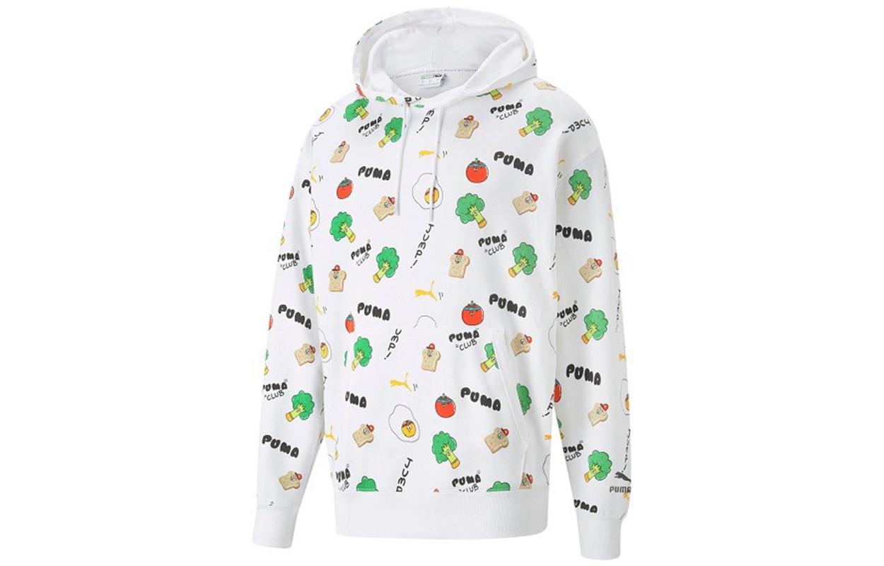 PUMA Sweatshirts Men s White Hooded Moderate Other 533200-02 S
