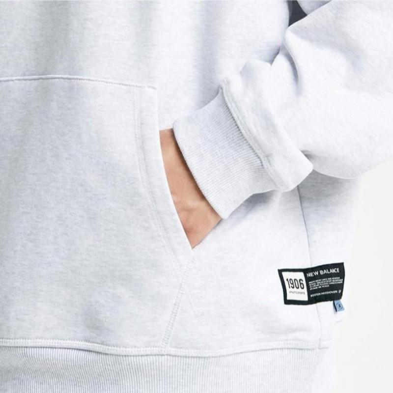 New Balance Unisex Basic Logo Brushed Hoodie Nbn0d41913